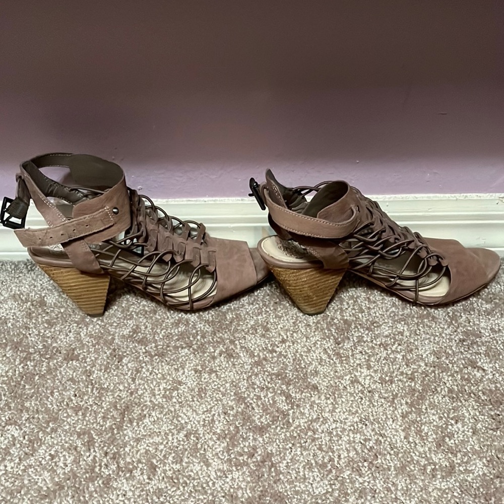 Vince camuto gladiator heels